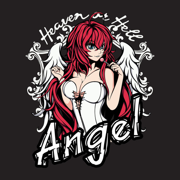 Rias Gremory Angel High School DXD Inspired Anime Design